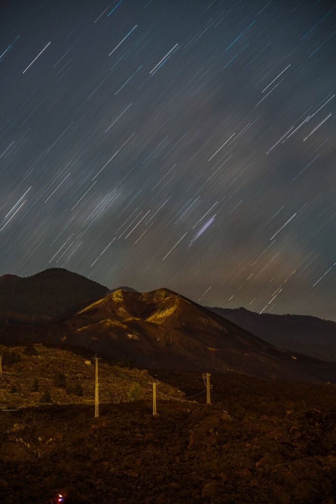 tajogaite startrail